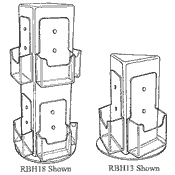 Tri-Fold Countertop Rotator 20 x 9 (Acrylic)