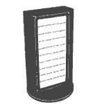 Double Rotating Ring Pad Display