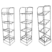 Adjustable Shelf Tower FMBB 70 x 18 (Acrylic)