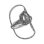 Folding Ring Circle (Acrylic)