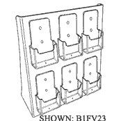 'Full View' Rack for Tri-Fold