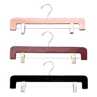 14\" Pant & Skirt Curved Edges Wooden Hanger (100ct.)