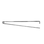 14\" Chrome Diaper Pin Rod for Neck Loops