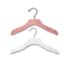 FLAT TOP SERIES - 12\" Children\'s Dress & Top Wooden Hanger (100c