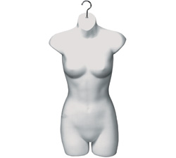 Ladies' Torso Half Rounded Form