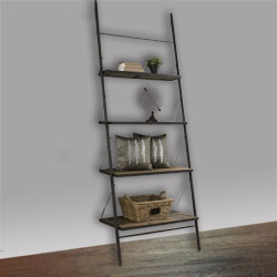 Vintage Loft 102\" Ladder Bookshelf