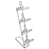 Bar 4 Frame Rest (Acrylic)