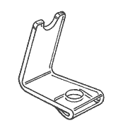 Single Blunt-End Pen Display 2 1/2 x 1 1/2 (Acrylic)