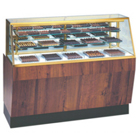 Climate Controlled Prism Candy Case: 60"L x 48"H