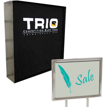 Puck T-Shirt & Signage Displays