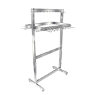 Chrome Deluxe High Capacity Belt/Tie Rack