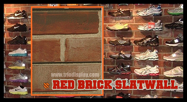 Red Brick Slatwall