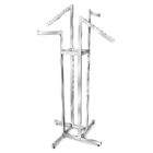 4 Way Rectangular Tubing Rack w/Mixed Arms