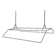 Double-Sided Sneezeguard 72" (Acrylic)