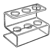 5-Piece Silverware Display SWD5 3 1/4 x 7 (Acrylic)