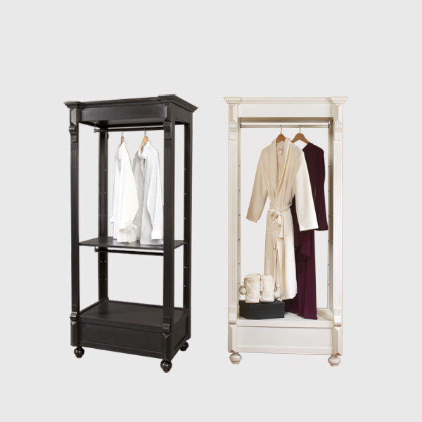 Euro Tall Clothing Rack with Hangbar