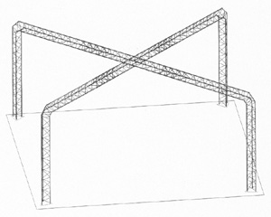 Techtruss 20' x 20' x 9'4" X