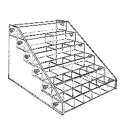 Standard Bin: 6 Trays (acrylic)