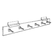 Hook Bars 6 hooks (acrylic)